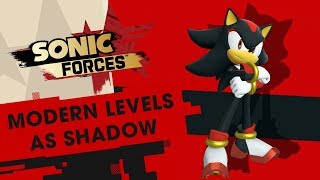 Sonic Forces - All Modern Sonic Levels As Shadow