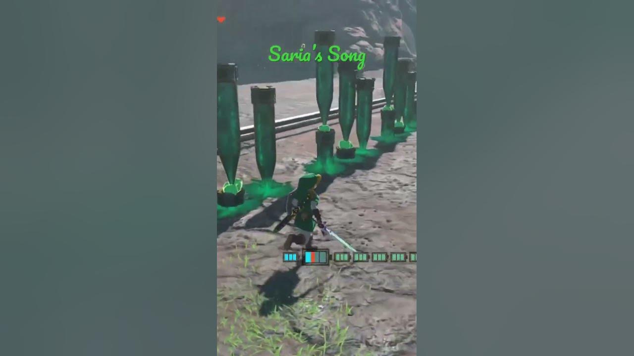 Playing Saria’s Song with stakes