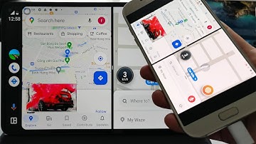 Android Auto Use Multiple Apps At The Same Time "Watch Two Map & Youtube"