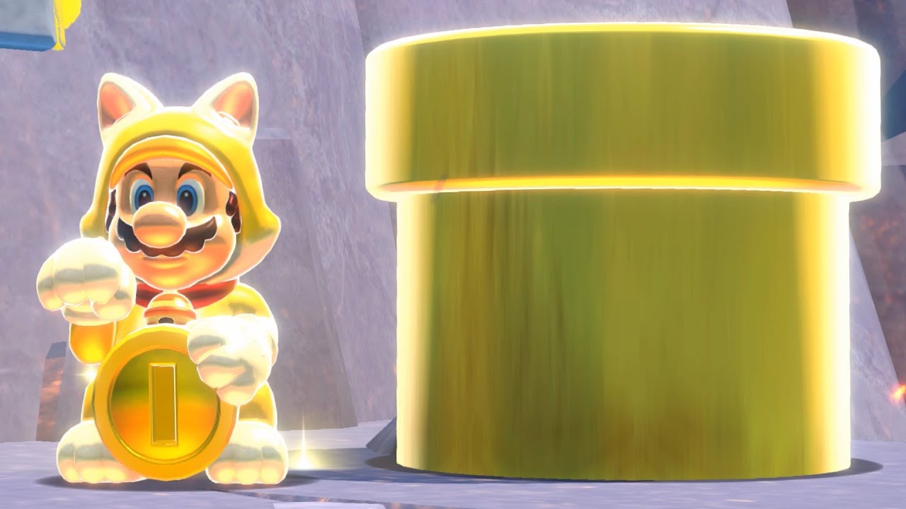 Super Mario 3D World + Bowser's Fury All Golden Pipe Locations YouTube