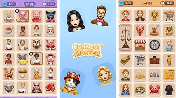 Connect Master Match Puzzle Levels 151-160 Gameplay 