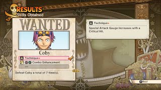 One Piece Pirate Warriors 3. Skill Poster Coby 1 - Technique