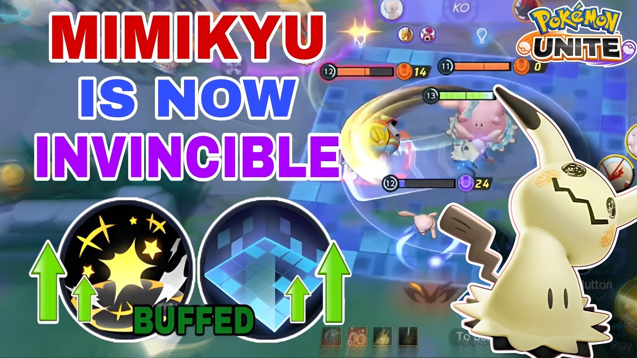 Play Rough Pokemon PLAY ROUGH MIMIKYU Becomes INVINCIBLE after the Buffs | Play Rough ...