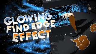 Glowing find edge effect |Alight Motion Tutorial|