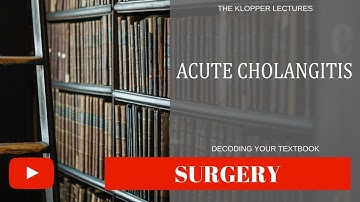 Acute cholangitis