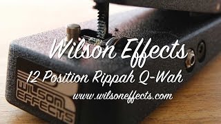 Wilson Effects 12 position Vintage Spec Rippah Q-Wah | Axe