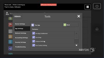Xerox® AltaLink® B8090 Family Configuring the Fax