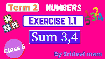 6th maths tamil Term 2 Chapter 1 ( Numbers ) exercise 1.1 sum 3 4 TN samacheer class 6 maths ex 1.1
