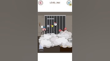 Stickman Thief Puzzle Gameplay Level 250 Key #shorts #gaming