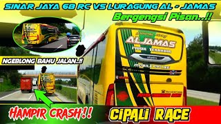 DETIK - DETIK MENEGANGKAN TEREKAM KAMERA..!! Balapan Sinar Jaya VS Luragung AL - JAMAS❗