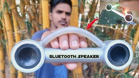 How to make bluetooth speaker At home | घर पर ब्लूटूथ स्पीकर कैसे बनाएं | PVC pipe | DIY speaker