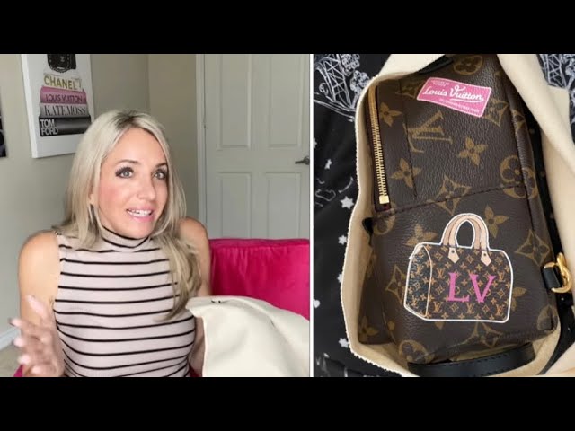 Louis Vuitton Palm Springs Mini World Tour Backpack