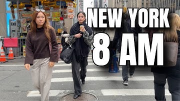 Thumbnail of NEW YORK CITY Walking Tour [4K] - This Is NEW YORK CITY At 8 AM