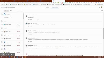 Video 2: Posting Student Work, The "Classwork" Tab