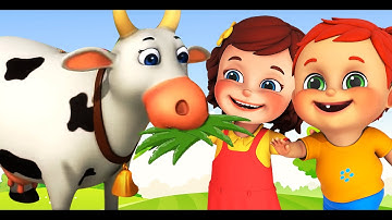 Meri Gaiya Aati Hai | Hindi Rhymes Collection for Children | Jugnu Kids Hindi