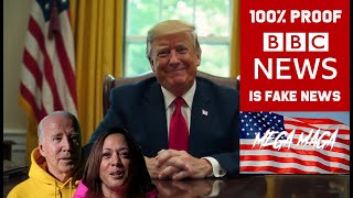 MEGA MAGA : BBC CAUGHT FAKING TRUMP SPEECH - 100% PROOF BBC ARE FAKE NEWS