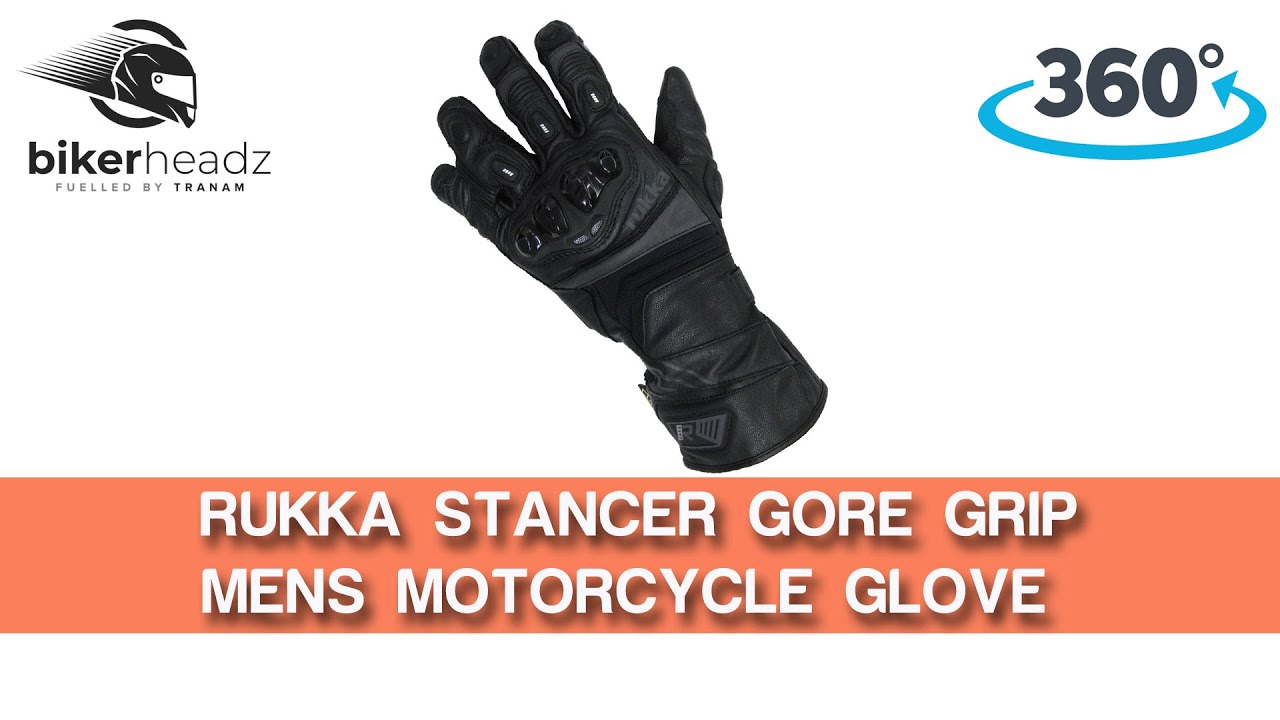RUKKA Black Stancer Mens Gore Grip 
