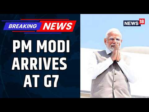 BREAKING NEWS| PM Modi Arrives At G7 Venue In Evian, France; Iran, Ukraine, China And Tech On Agenda