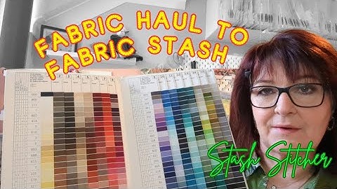 The Secret to My Perfectly Organized Fabric Stash & Threads | Vlog #10