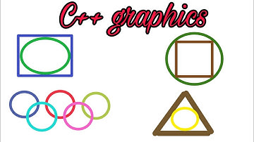 How to draw shapes with circle functions in C++  graphics