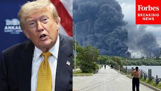 Trump: Ukraine's Strikes On Russian Oil Facilities Are An 'Escalation That Can Help Lead To An End'