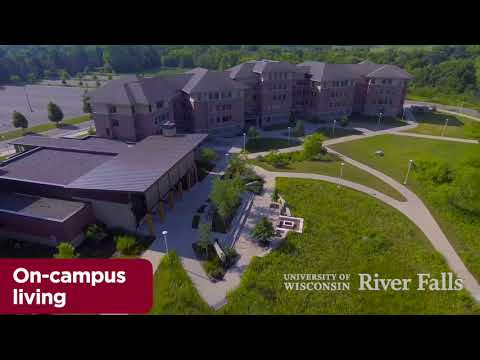 UW River Falls-CAFES campus aerial tour