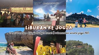 LIBURAN Ke YOGYAKARTA BUDGET HEMAT 3 HARI 2 MALAM || Destinasi Liburan Paket Hemat