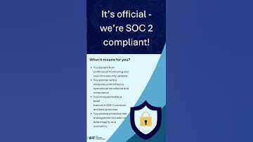 We achieved SOC 2 compliance!