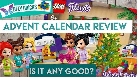 LEGO 2021 Friends Advent Calendar FULL unboxing and review!