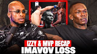 Israel Adesanya & MVP React and Recap His Loss To Imavov at UFC Fight Night |  YOUNG MAN RAMBLE EP.4
