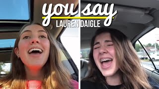 Lauren Daigle - You Say Cover 1 YEAR APART! @MusicByLily