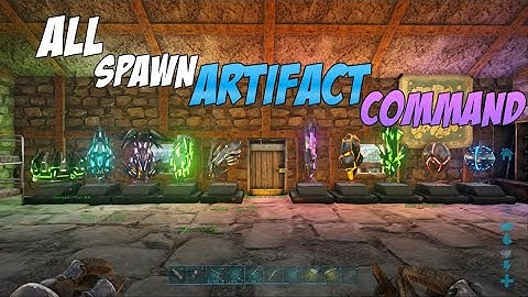 Ark All artifact spawn command and position teleport