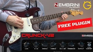 Nembrini Audio: Crunck V2 Guitar Amplifier | Plugin Demo