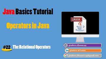 #22 شرح العمليات العلائقية في جافا
