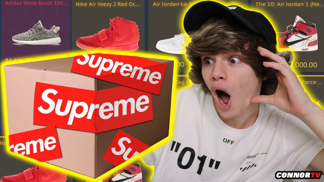 $1,000 Online Hypebeast Surprise Box! Off White Supreme Yeezy