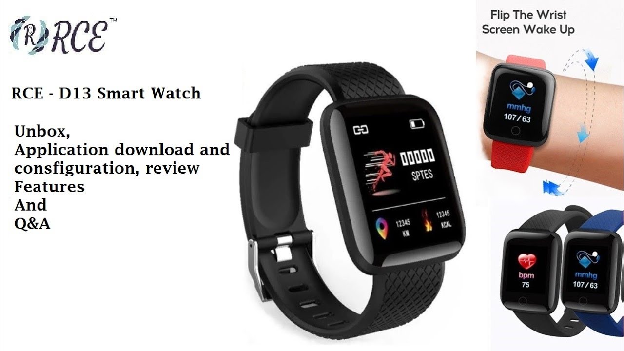 D13 - Smart watch: unbox, mobile 