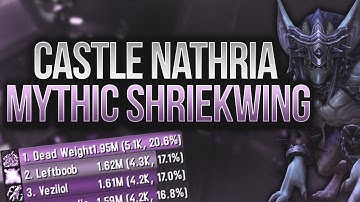 Mysticall | Castle Nathria: Mythic Shriekwing - Shadowlands Mistweaver Monk PvE
