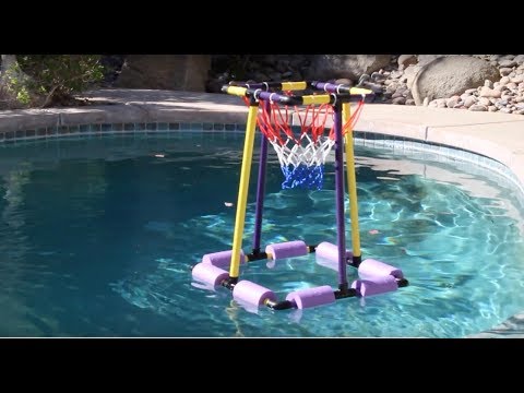 DIY Floating Basketball Hoop