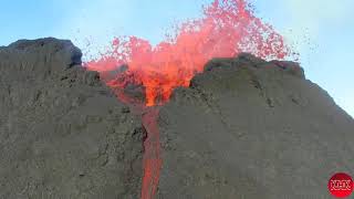 انفجار البراكين الجزء الأول volcano part 1- 4k