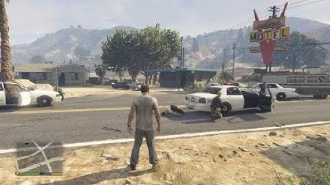 Grand Theft Auto V.                       Random event: Countryside Robbery