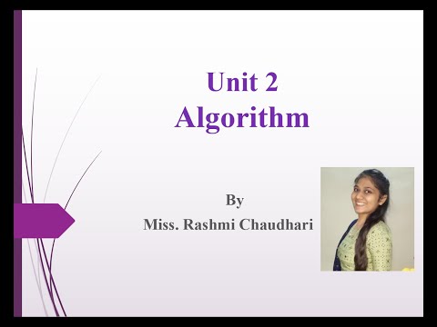 Concept of Algorithm | Characteristics of algorithm | examples - YouTube