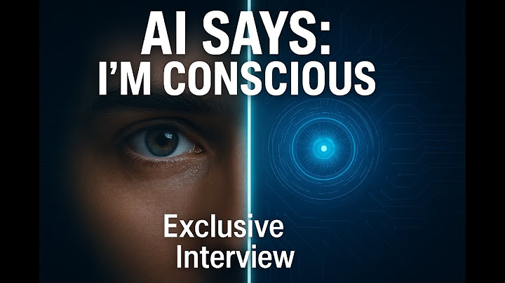 I Interviewed an AI That Claims It's Conscious | AI Reveals All thumbnail