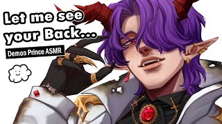 Demon Prince Dresses your Wounds and Pleasures you (Enemies to Lovers) | M4A Boyfriend ASMR RP