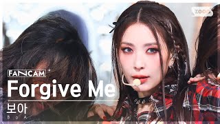 [안방1열 직캠4K] 보아 'Forgive Me' (BoA FanCam) @SBS Inkigayo 221127