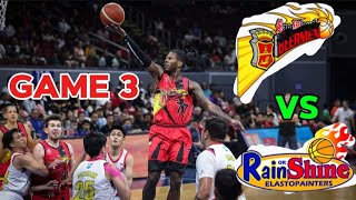 RAIN OR SHINE VS SAN MIGUEL BEERMEN LIVE SCORE GAME 3 | ALL-FILIPINO CUP 2024 | SEMI - FINALS