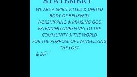 Revised Vision Statement