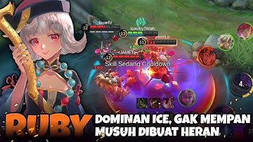 Cara Ruby Gendong 1 Tim Sampe Win | Build Ruby Tersakit 2022 | Top 1 Global Ruby - MLBB