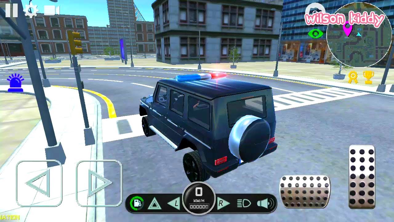 Game Mobil  Polisi Jeep Off  road  Simulator Mobil  Balap  