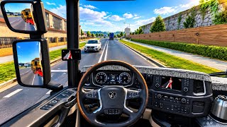 🚛 Heavy Cargo Transport in 4K! 🔥 Realistic Truck Driving | Truckers of Europe 3 Gameplay screenshot 5