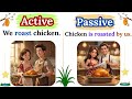 Master Active & Passive Voice in English 🎓💬 | 125 Real Sentences for Daily Practice 🔥